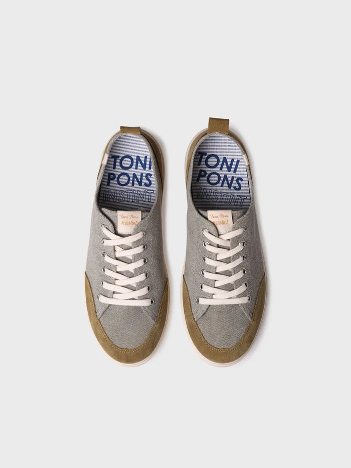 toni pons IRON - Zapatilla deportiva de hombre en algodón con cordones | IRON Outlet online