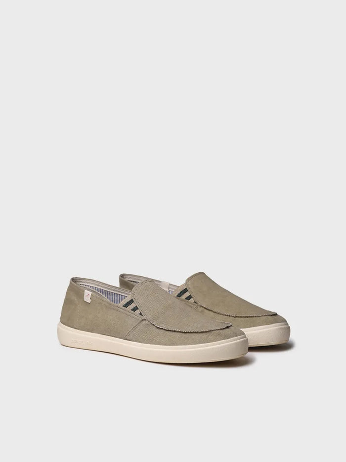 toni pons ILARI - Zapato cerrado de hombre en algodón con elásticos laterales | ILARI Venta caliente