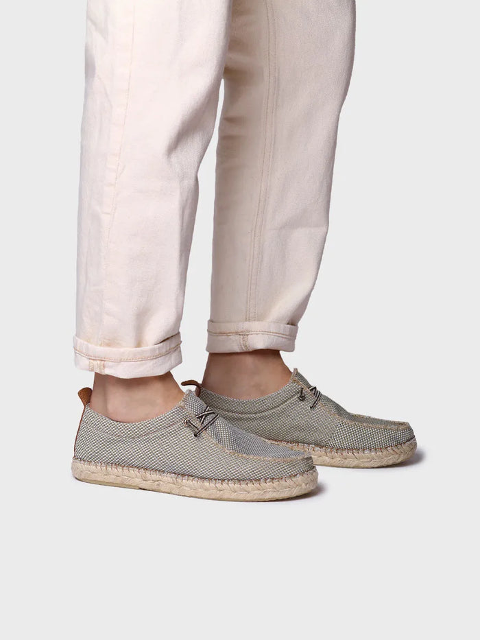 toni pons OSCAR - Alpargata de hombre en rejilla con cordones | OSCAR Gran oferta