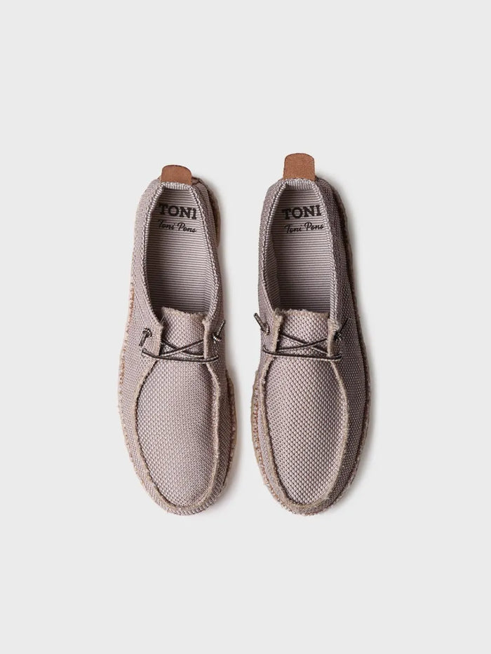 toni pons OSCAR - Alpargata de hombre en rejilla con cordones | OSCAR Rebajas de fábrica