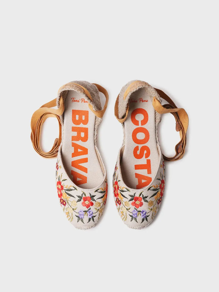 toni pons CASTELL - Alpargata valenciana multicolor para mujer | CASTELL Promoción trimestral
