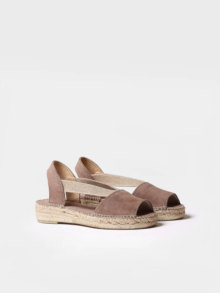toni pons ELLA - Alpargata plana de ante para mujer | ELLA Precios de Black Friday