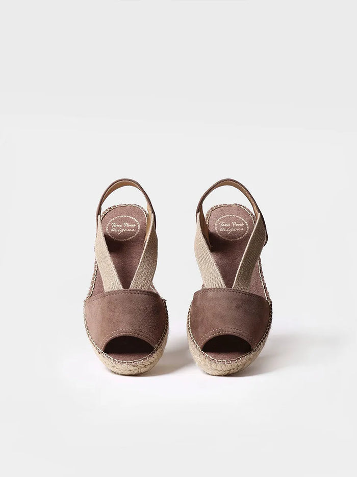 toni pons ELLA - Alpargata plana de ante para mujer | ELLA Precios de Black Friday