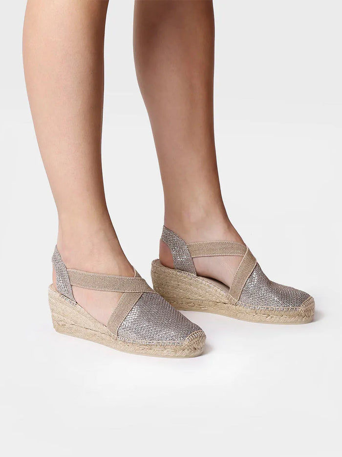 toni pons TRITON - Alpargata vegana brillante para mujer | TRITON Descuentos del mes