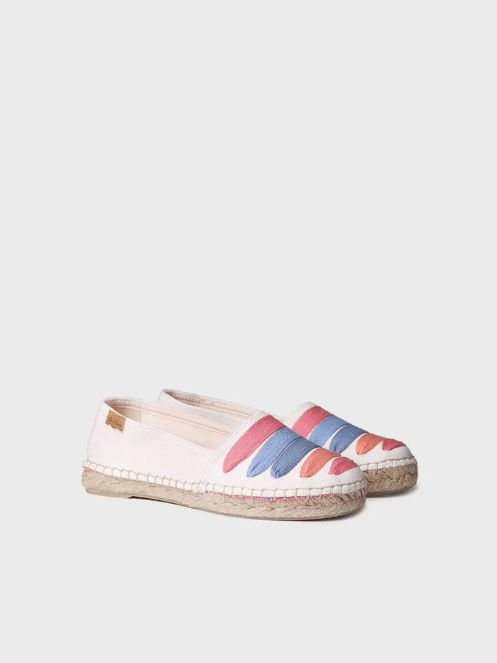 toni pons ROSE-CM - Alpargata plana con cintas para mujer | ROSE-CM Ofertas de temporada