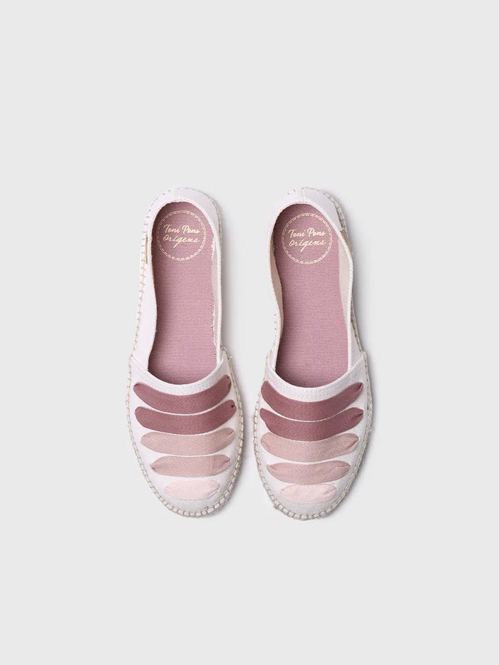 toni pons ROSE-CM - Alpargata plana con cintas para mujer | ROSE-CM Ofertas especiales