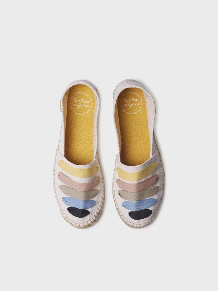 toni pons ROSE-CM - Alpargata plana con cintas para mujer | ROSE-CM Grandes ahorros