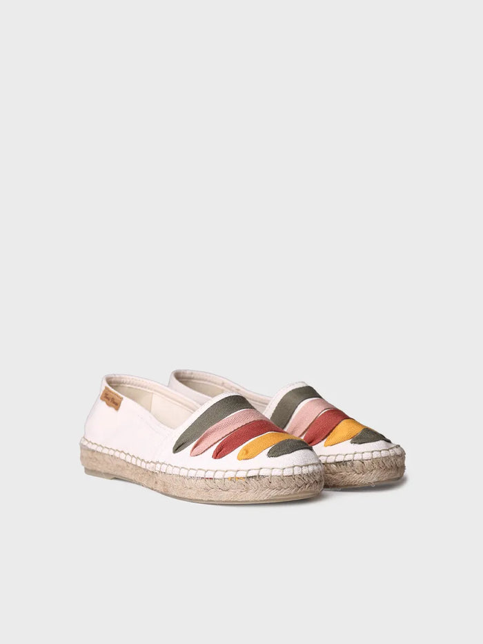 toni pons ROSE-CM - Alpargata plana con cintas para mujer | ROSE-CM Rebajas de fin de temporada