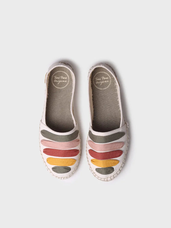 toni pons ROSE-CM - Alpargata plana con cintas para mujer | ROSE-CM Rebajas de fin de temporada