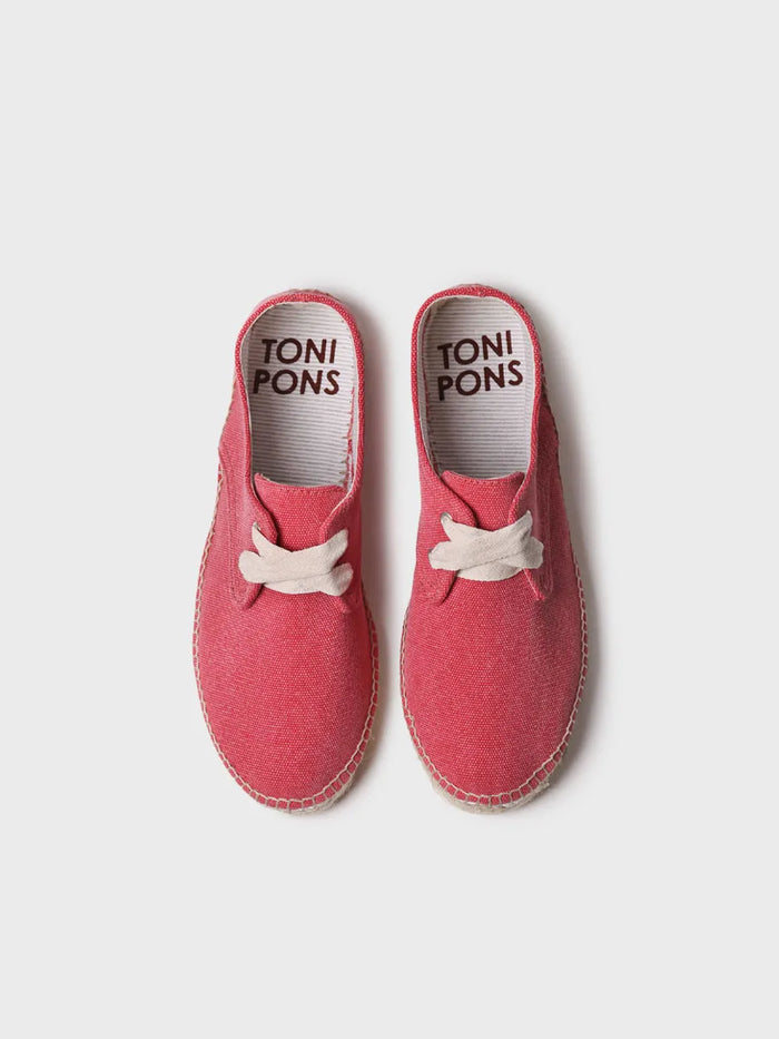 toni pons ABRIL - Alpargata vegana de mujer cerrada con cordones | ABRIL Ofertas