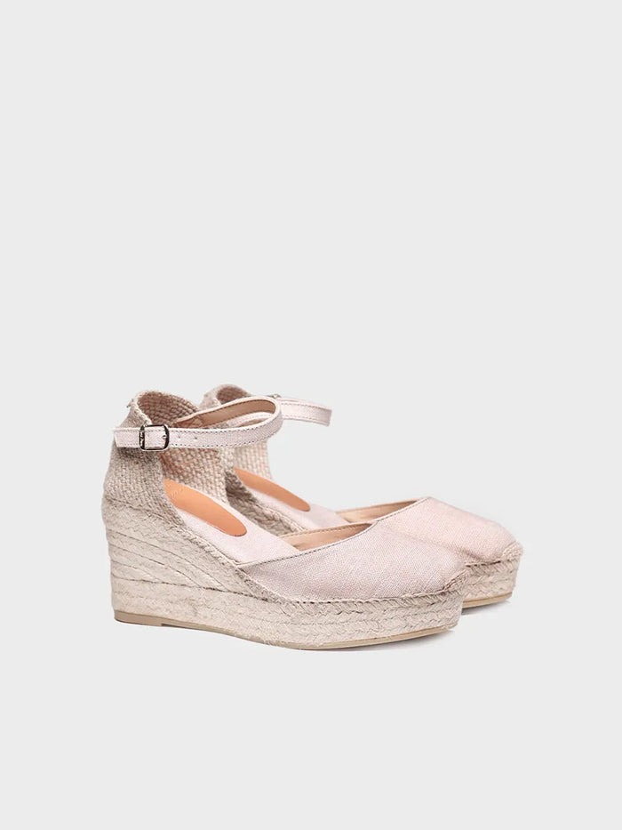 toni pons LAIA-NT - Alpargata con cuña de mujer en lino | LAIA-NT Precio de fábrica