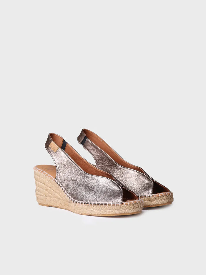 toni pons LAILA-P - Alpargata de cuña estilo peep toe | LAILA-P Grandes ahorros