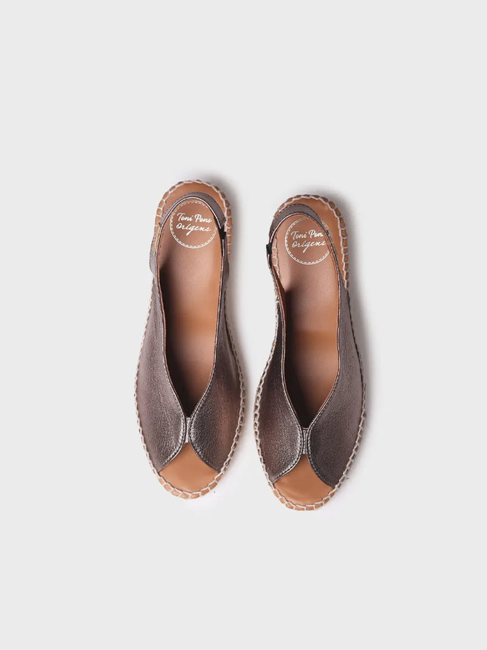 toni pons LAILA-P - Alpargata de cuña estilo peep toe | LAILA-P Grandes ahorros