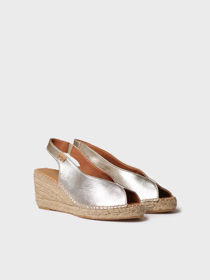 toni pons LAILA-P - Alpargata de cuña estilo peep toe | LAILA-P Precio ultrabajo
