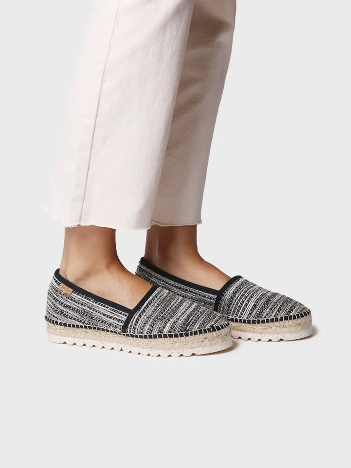 toni pons ALMA-CL - Alpargata plana de mujer en tejido con purpurina | ALMA-CL Rebajas top