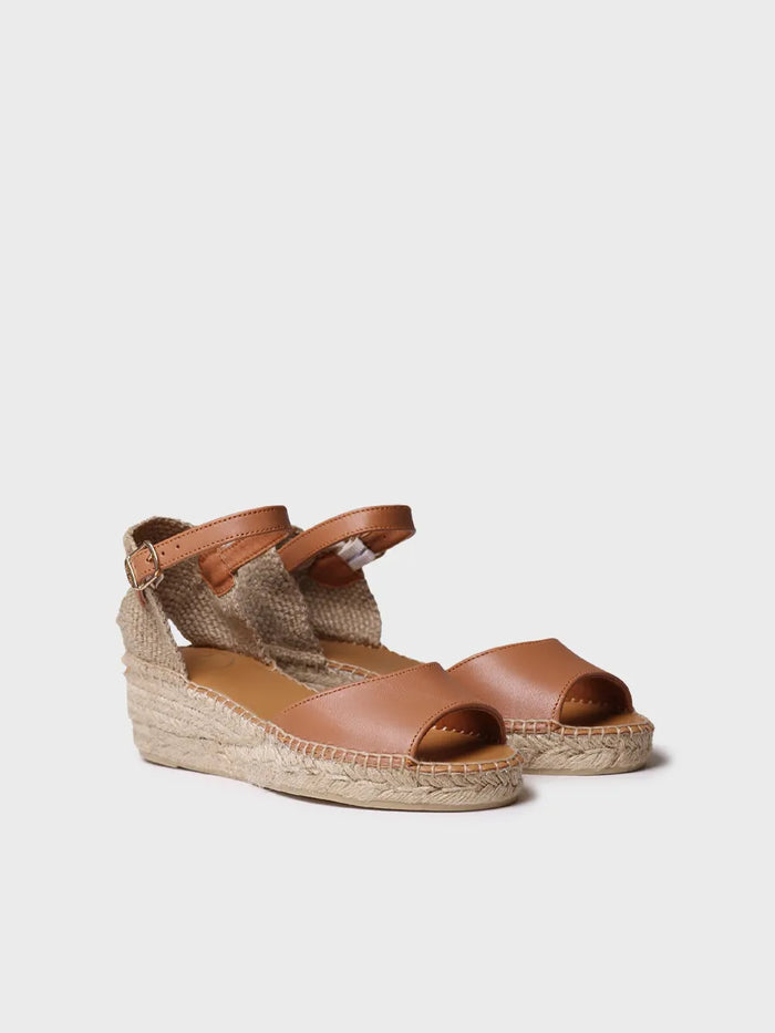 toni pons BRIELLA-P - Alpargata abierta de mujer con cuña baja | BRIELLA-P Oferta especial de fábrica