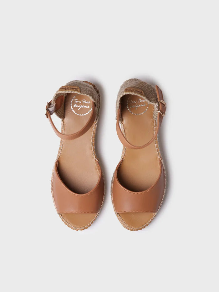 toni pons BRIELLA-P - Alpargata abierta de mujer con cuña baja | BRIELLA-P Oferta especial de fábrica