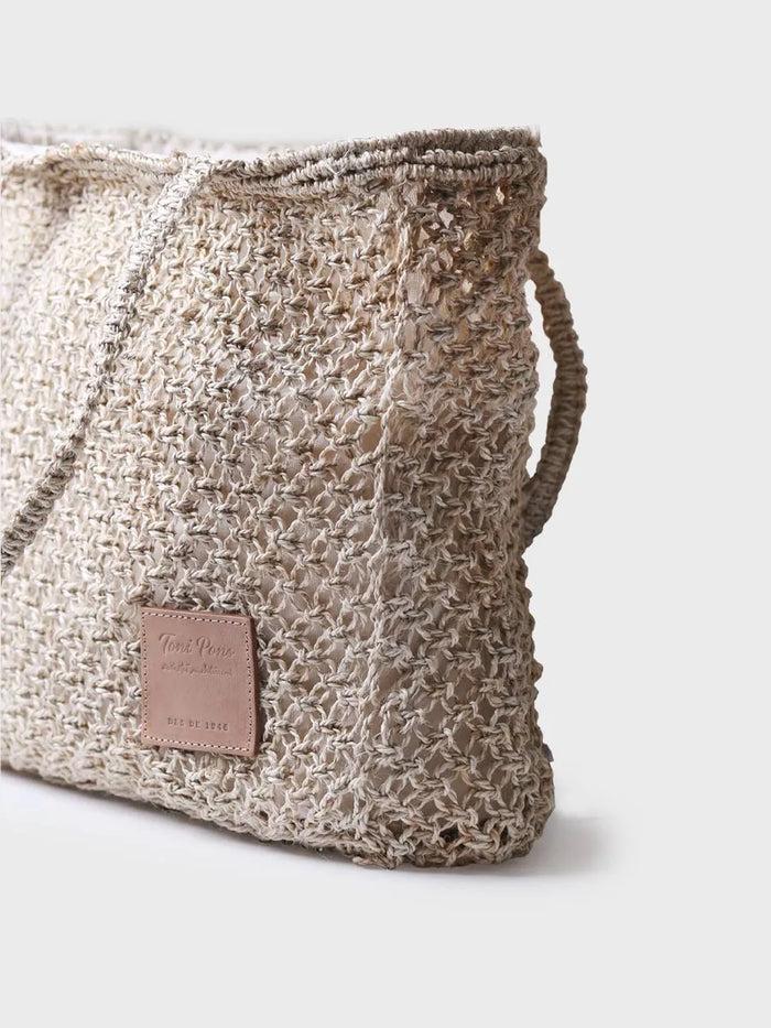 toni pons GANGES - Bolso shopper de mujer en trenza de yute | GANGES Libre de impuestos