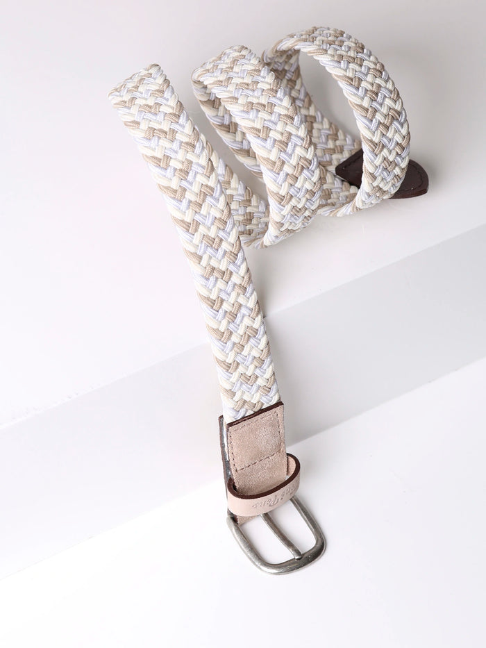 toni pons NADINA - Cinturón de tela y piel de mujer | NADINA Oferta exclusiva