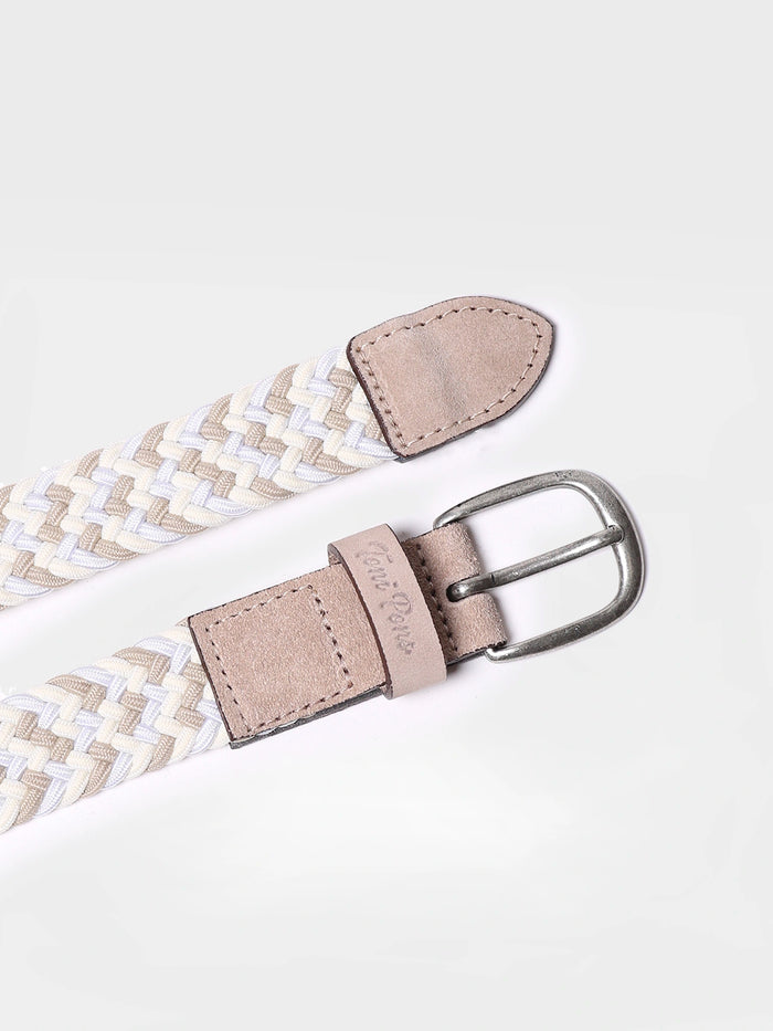 toni pons NADINA - Cinturón de tela y piel de mujer | NADINA Oferta exclusiva