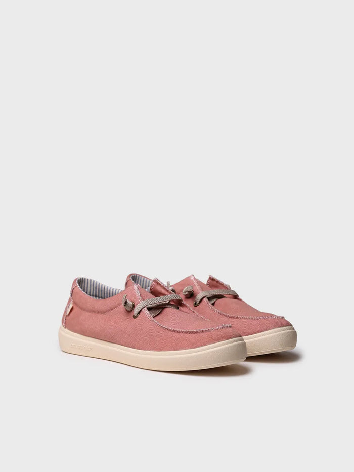 toni pons IRELIA - Zapato de mujer en algodón con cordones elásticos | IRELIA Grandes ahorros