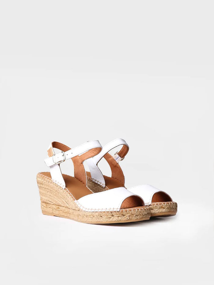 toni pons SIA-P - Alpargata de cuña para mujer en piel | SIA-P Rebajas