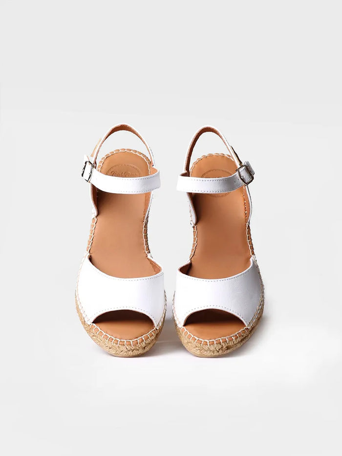 toni pons SIA-P - Alpargata de cuña para mujer en piel | SIA-P Rebajas