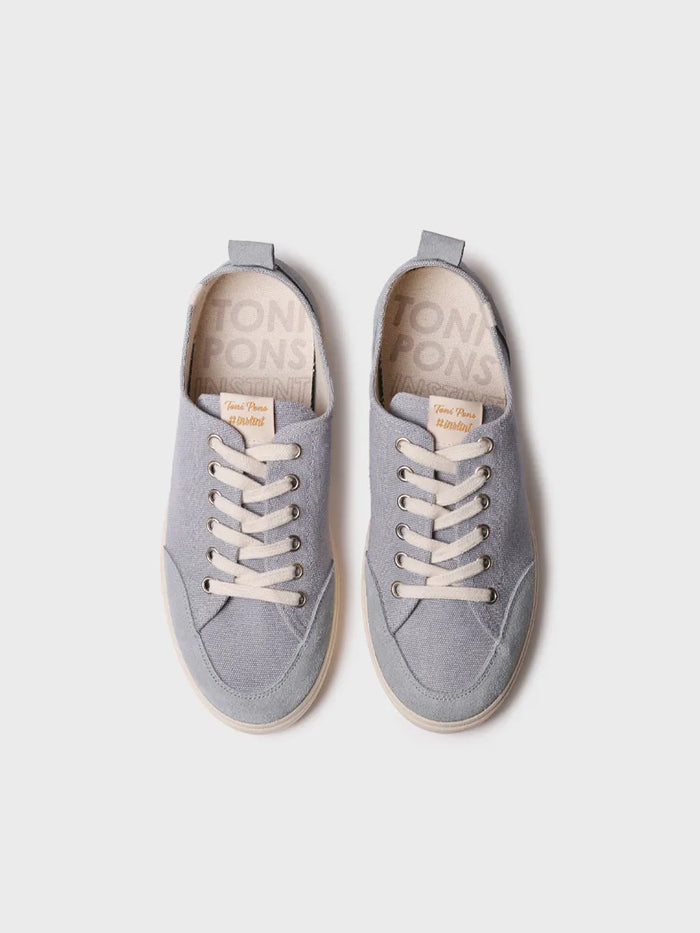 toni pons IBAR - Zapatilla deportiva de mujer en algodón con cordones | IBAR Oferta especial