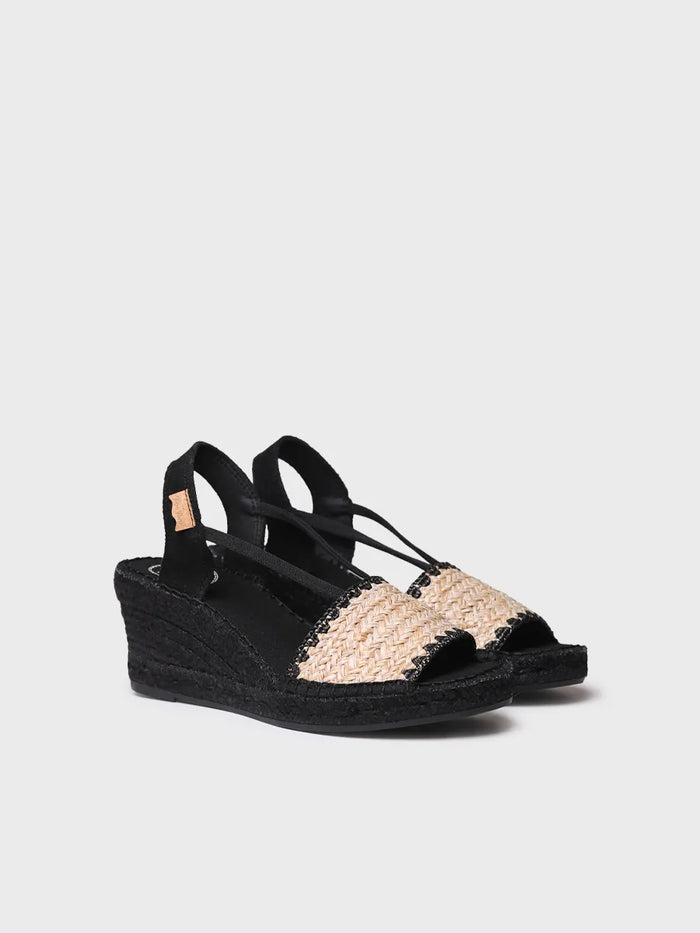 toni pons SELVA-IP - Alpargata de mujer en tejido trenzado con cuña tintada | SELVA-IP Tienda de fábrica