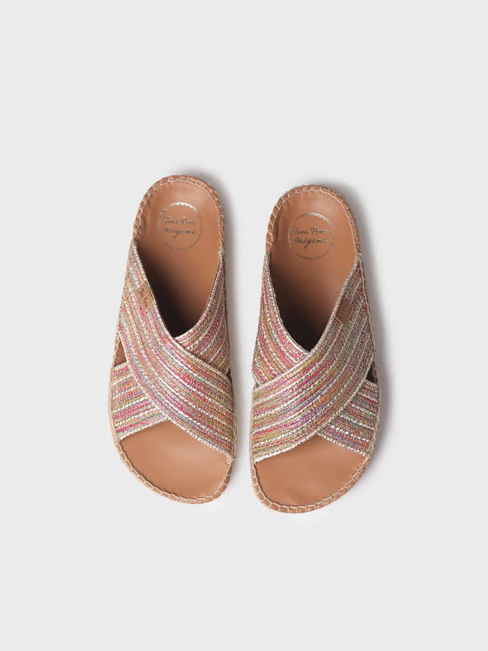toni pons BALI-CL - Sandalia plana con tiras cruzadas | BALI-CL Última moda