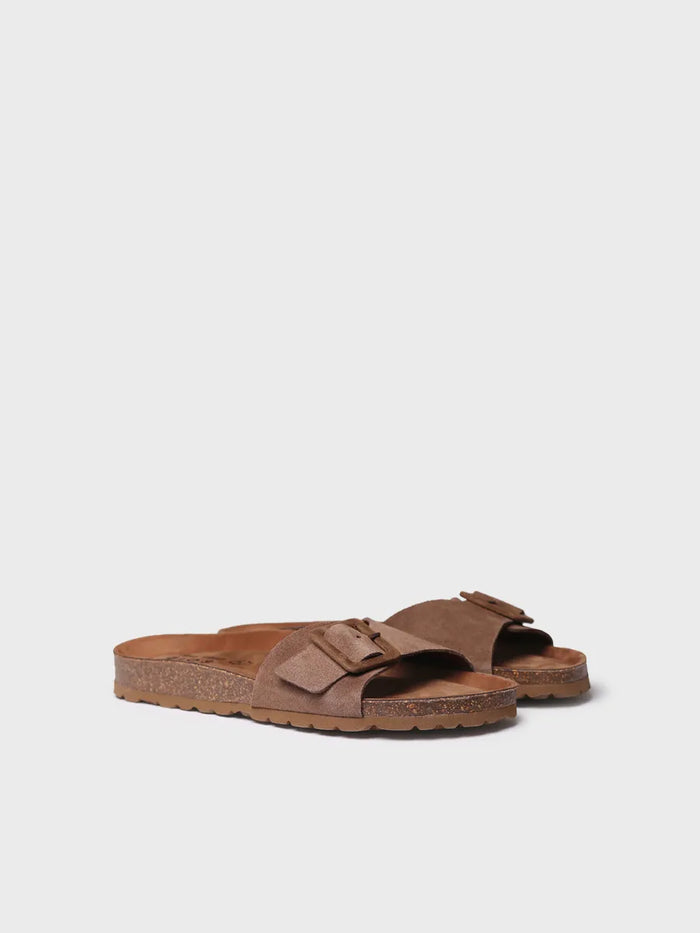 toni pons GLIDE-QT - Sandalia BIO de mujer con hebilla y suela de corcho | GLIDE-QT Tienda