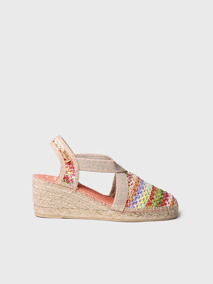 toni pons TERRA-NZ - Alpargata vegana en rafia multicolor | TERRA-NZ Oferta especial
