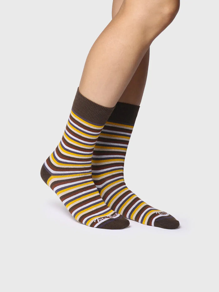 toni pons QUEL-BR - Calcetines unisex en algodón a rayas | QUEL-BR Venta caliente