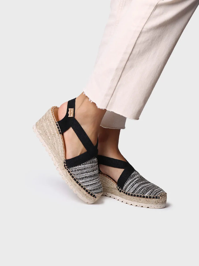 toni pons TERRA-CL - Alpargata de cuña media en tejido multicolor | TERRA-CL Rebajas top