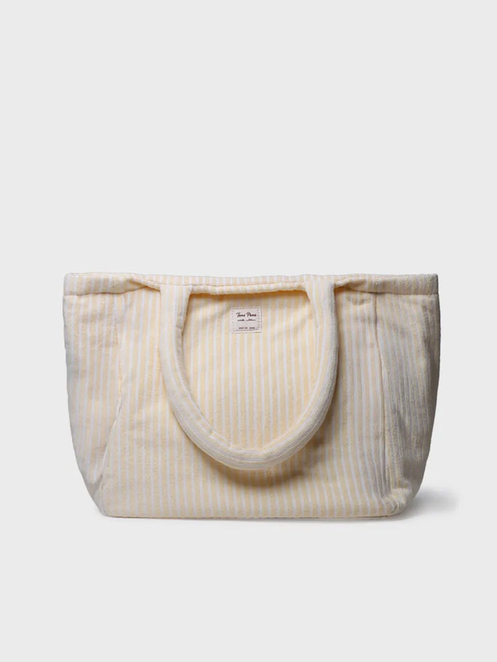 toni pons CARIOCA - Bolso shopper de mujer en tejido tipo toalla a rayas | CARIOCA