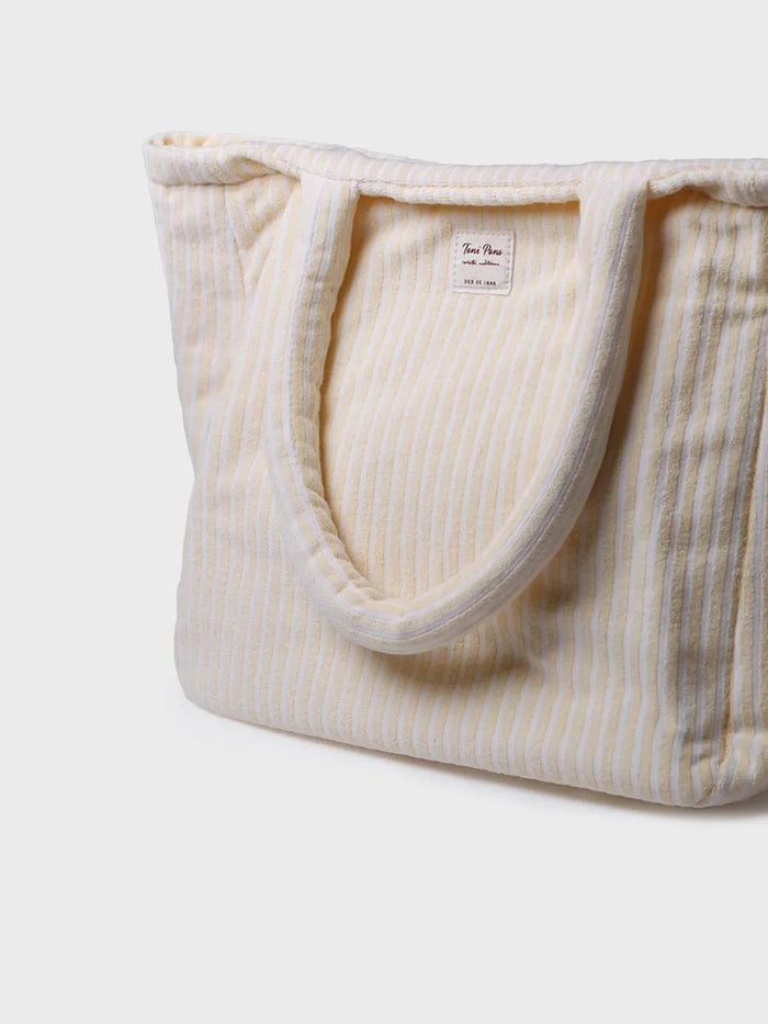 toni pons CARIOCA - Bolso shopper de mujer en tejido tipo toalla a rayas | CARIOCA Limitado a 3 días