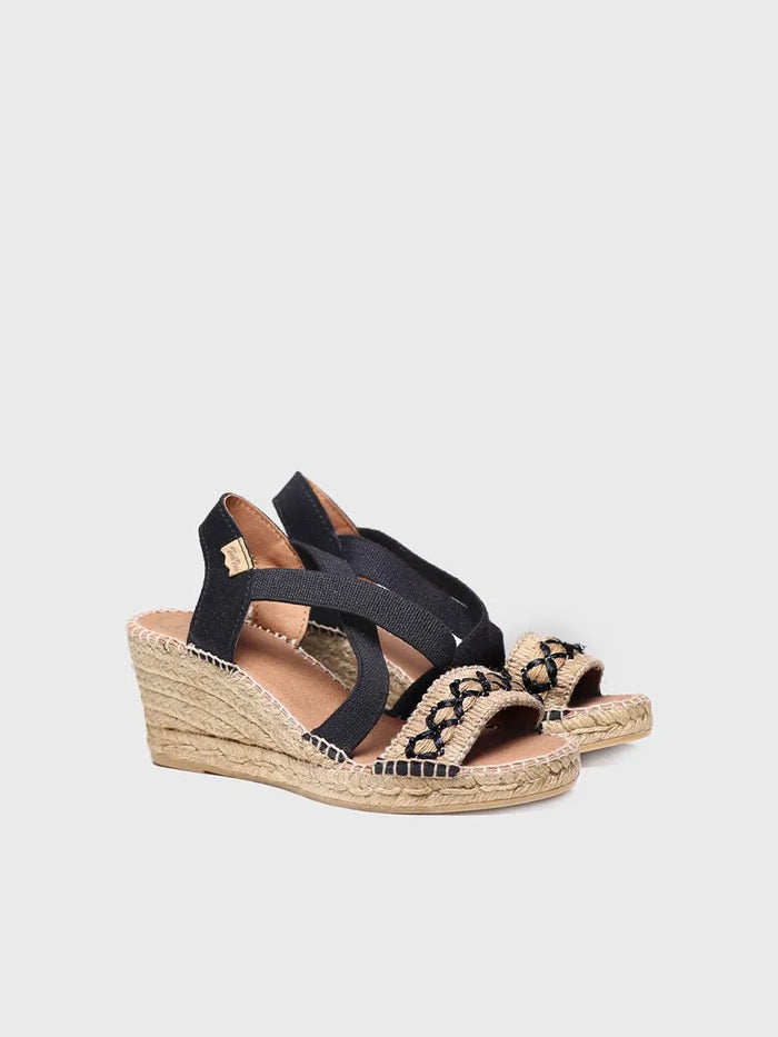toni pons SUSA-BN - Sandalia de cuña de yute para mujer | SUSA-BN Rebajas baratas