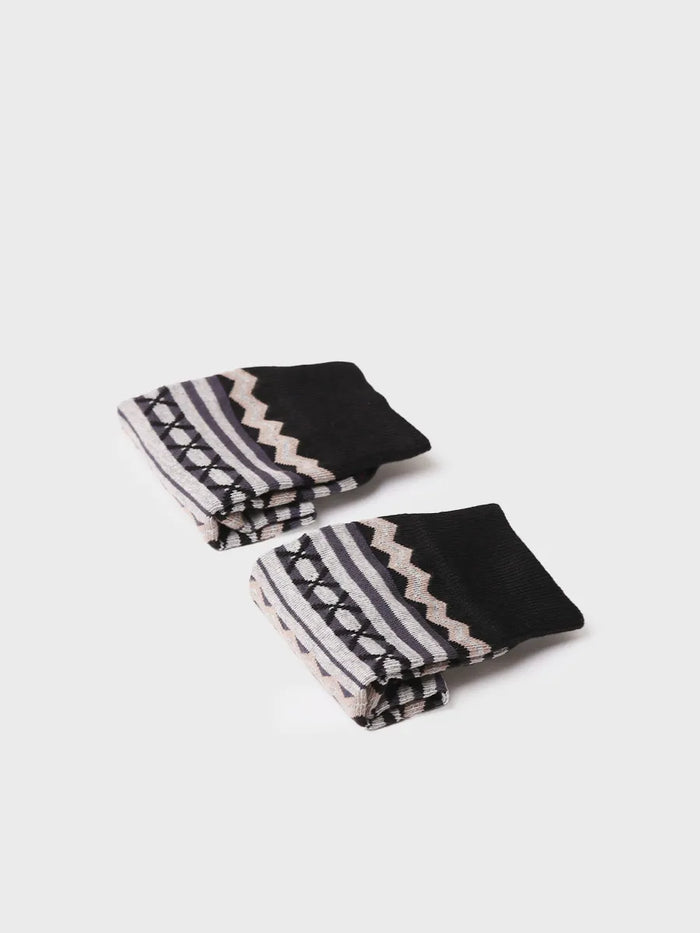 toni pons QUEL-YA - Cacetines unisex de algodón con cenefa | QUEL-YA En oferta