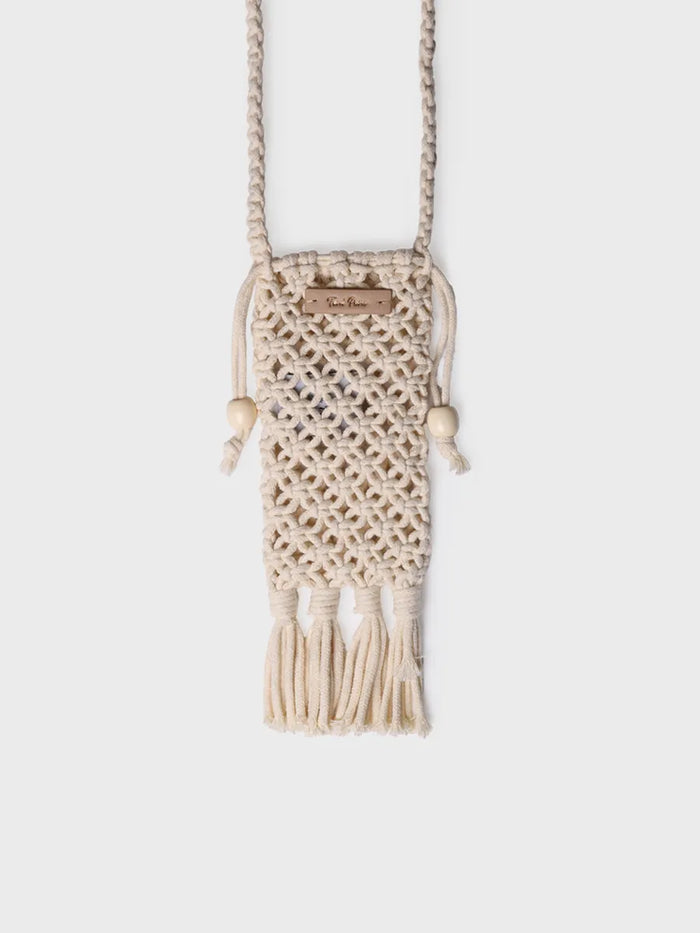 toni pons MAGALI - Bolso para móvil en crochet con flecos y cierres laterales | MAGALI Envío gratis