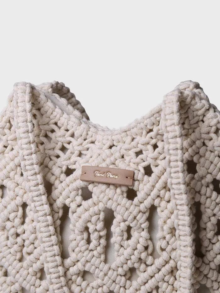 toni pons MARISSA - Bolso en macramé con bolsillo | MARISSA Últimos 3 días