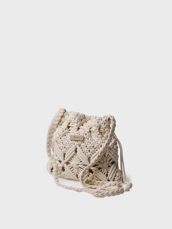 toni pons MIREIA - Bolso tipo bombonera en macramé | MIREIA COMPRAR AHORA