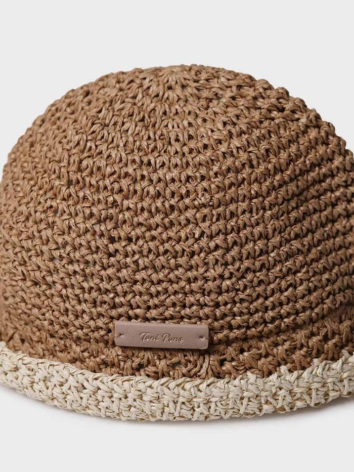 toni pons SANDRA - Sombrero vegano en crochet de papel | SANDRA ÚLTIMAS EDICIONES