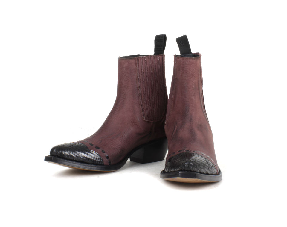 tony mora 4739 DASLU LINI BUFF BURDEOS / PITON NEGRO En oferta