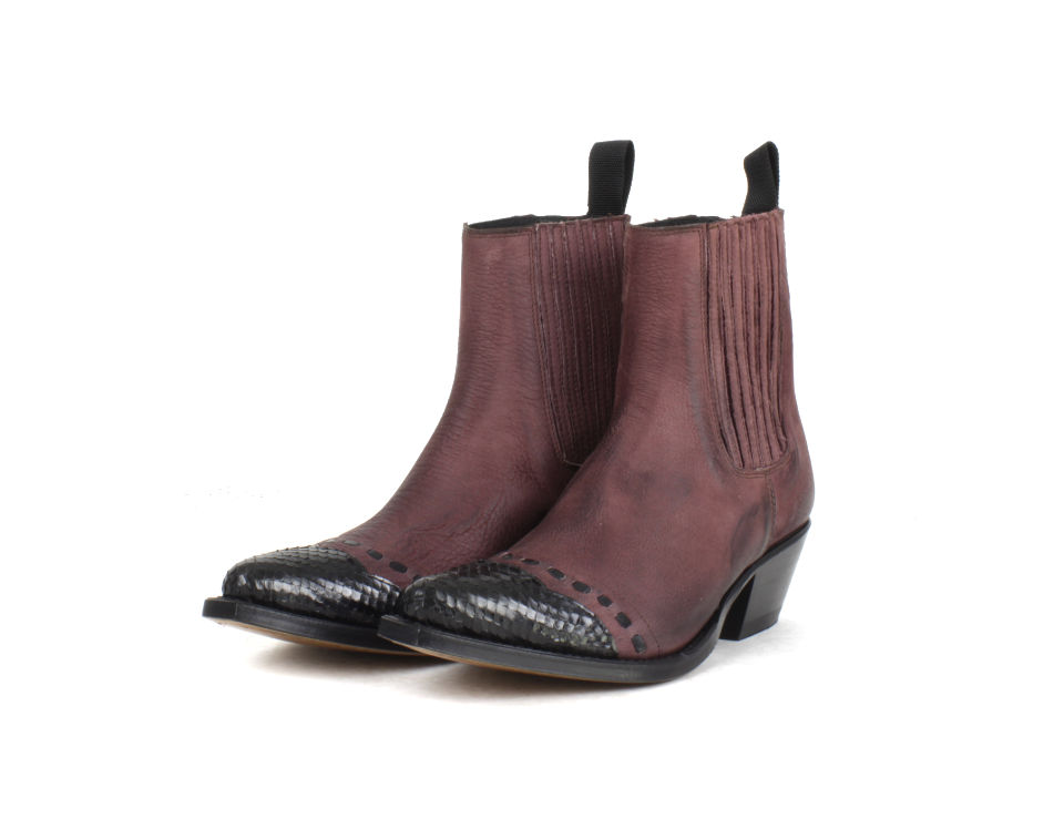 tony mora 4739 DASLU LINI BUFF BURDEOS / PITON NEGRO En oferta