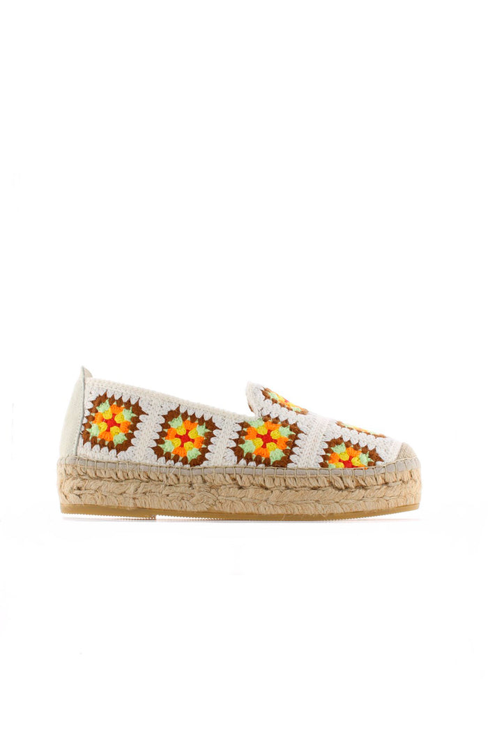 vidorreta Slippers crochet apricot Merce Doble Última moda