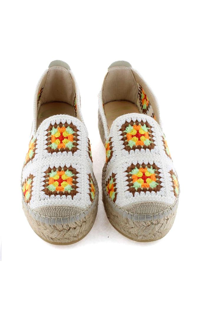 vidorreta Slippers crochet apricot Merce Doble Última moda