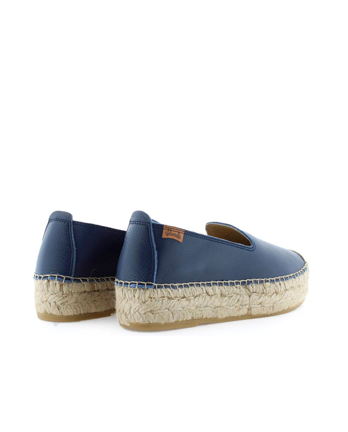 vidorreta Slipper en napa marino Merce Doble Descuento por venta flash