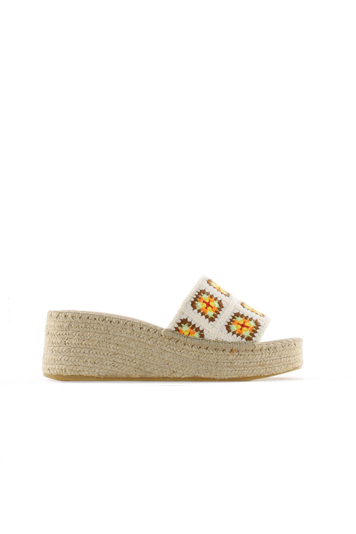 vidorreta Zueco crochet apricot Vinci Solo queda un día