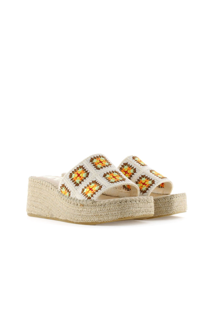 vidorreta Zueco crochet apricot Vinci Solo queda un día