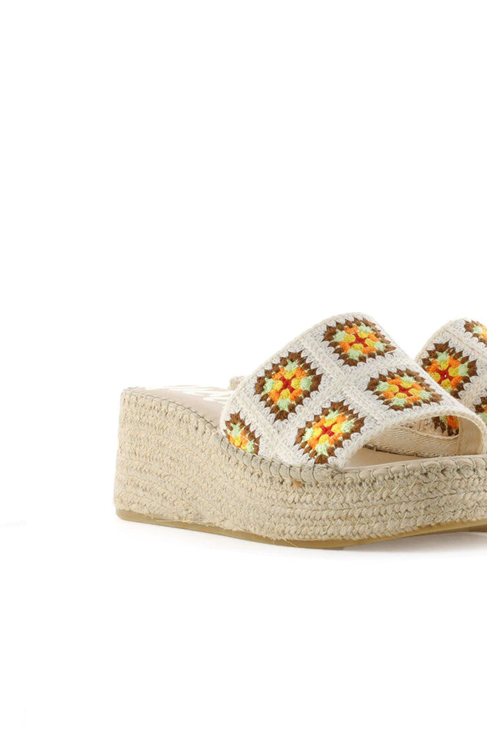 vidorreta Zueco crochet apricot Vinci Solo queda un día